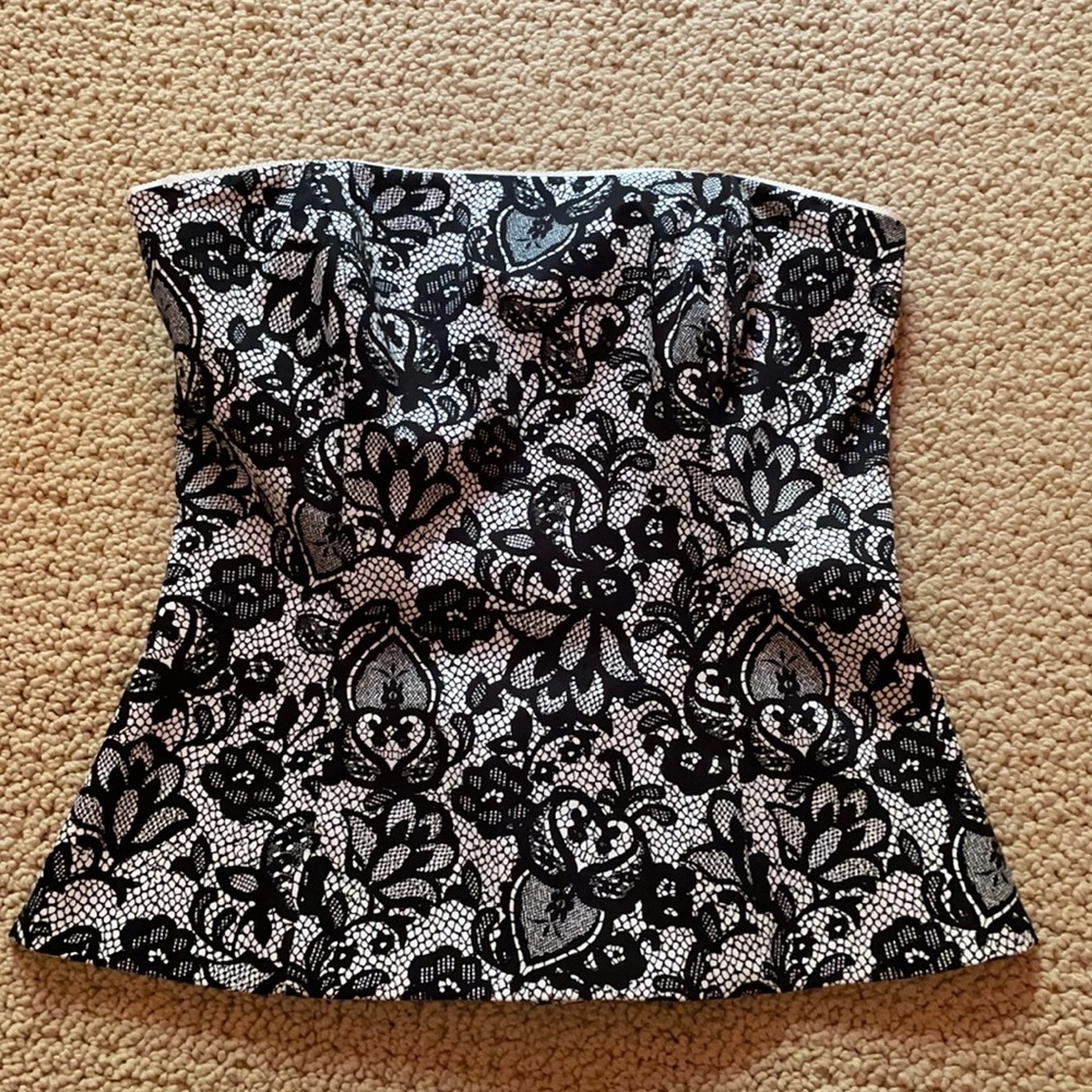 Strapless Corset Top